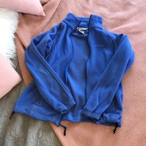 Blue Columbia Zip up sweatshirt